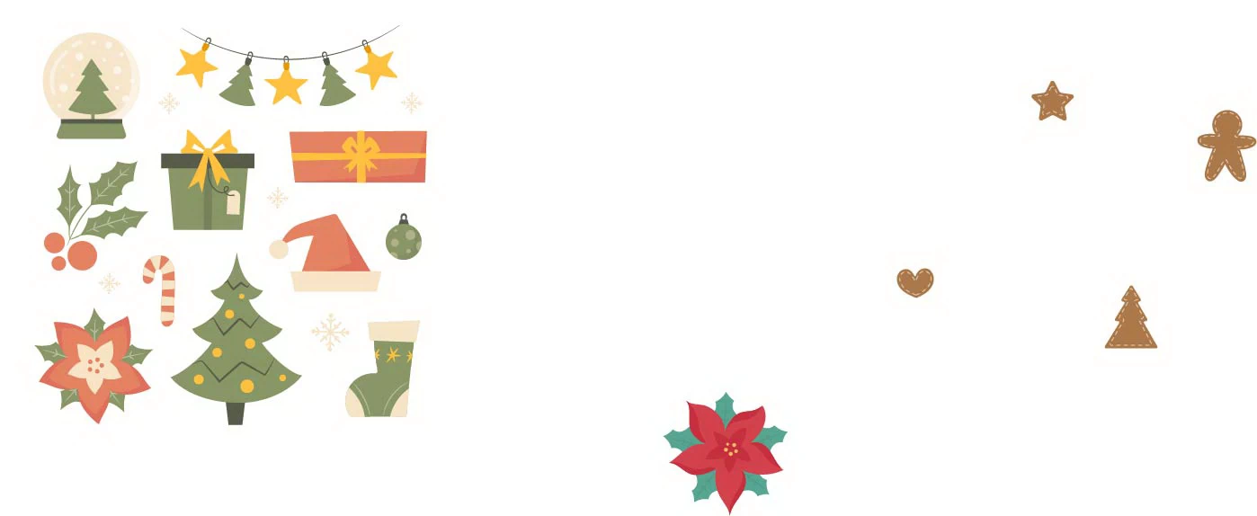 圣诞节元素252套(圣诞老人圣诞树图标LOGO插画材AI矢量ai格式+psd分层图素材)(055)
